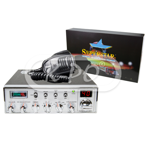 SUPER STAR 3900 EDICION 2023 EMISORA móvil de CB 27 Mhz AM/FM/USB/LSB